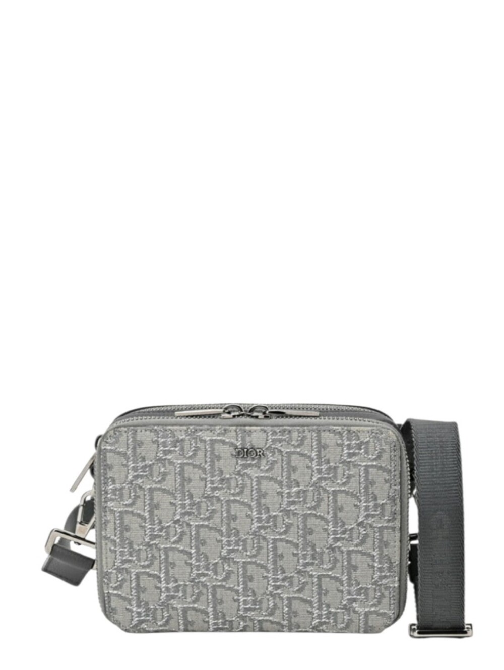 NWT! Christian Dior Oblique Jacquard Trotter Canvas HOMME MESSENGER Camera Bag
